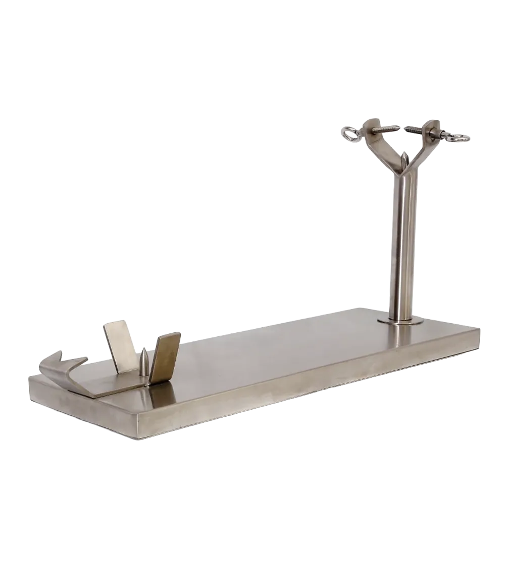 jamonero acero inoxidable