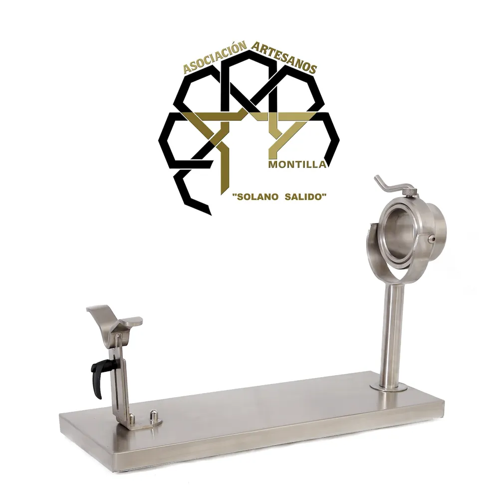 jamoneros en acero inoxidable